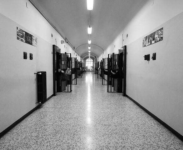 Il corridoio e le celle di San Vittore