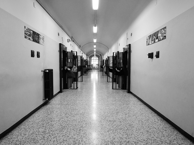 Il corridoio e le celle di San Vittore