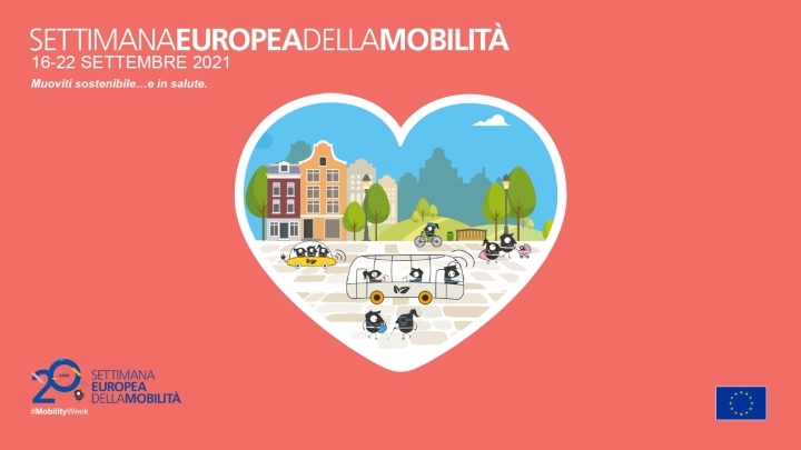 Locandina della Settimana europea della mobilità