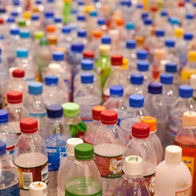 Bottiglie di plastica Pet