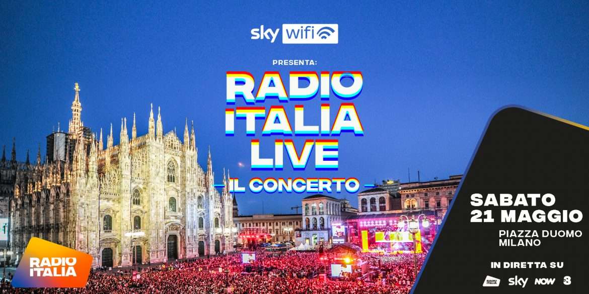 Locandina dei Radio Italia Il concerto
