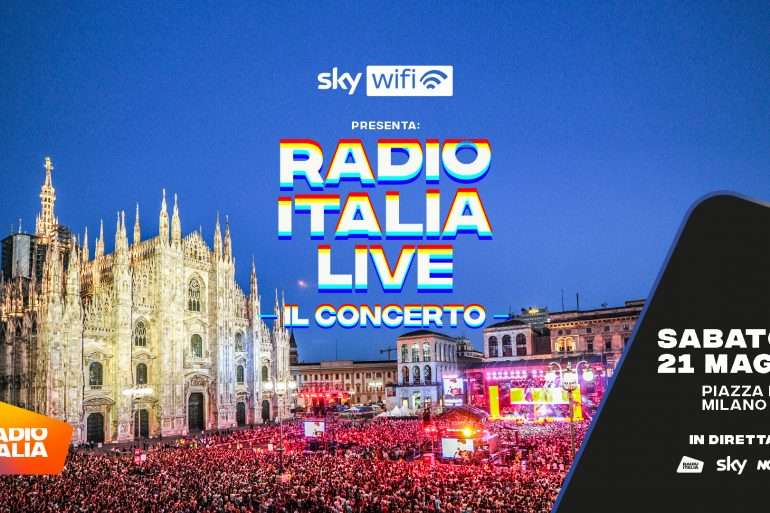 Locandina dei Radio Italia Il concerto