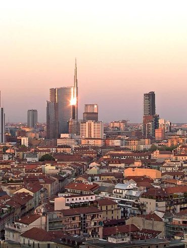 Veduta dall'alto di Milano