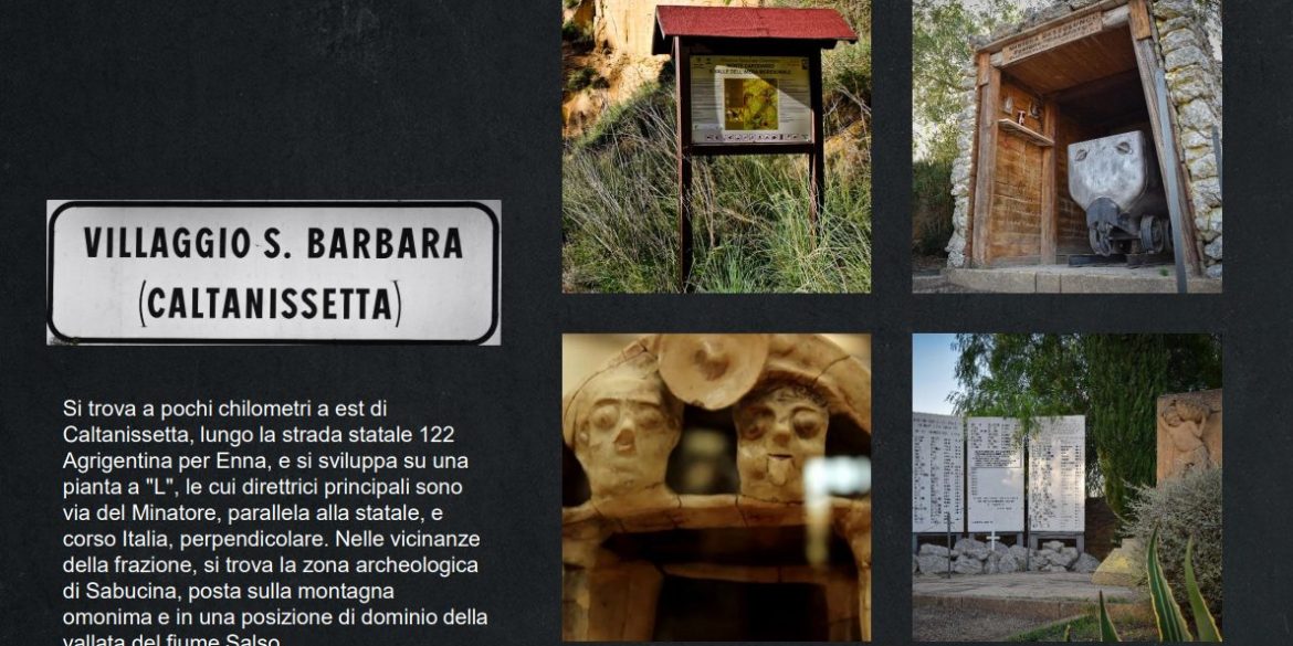 zona di costruzione del villaggio dei Carusi