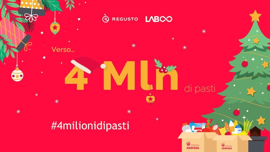 La campagna di SpesaSospesa.org per donare pasti a Natale
