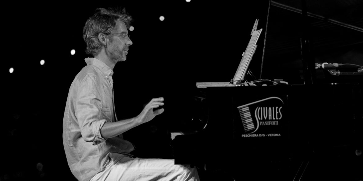 Il pianista Emiliano Toso pe ril Progetto Musica del Cuore (foto Elisa Crestani)