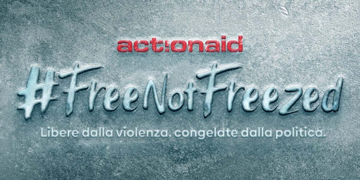 la campagna#freenotfreezed per chiedere supporto per le donne vittime di violenze