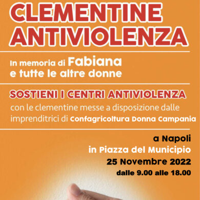 clementine antiviolenza di Confagricoltura Campania