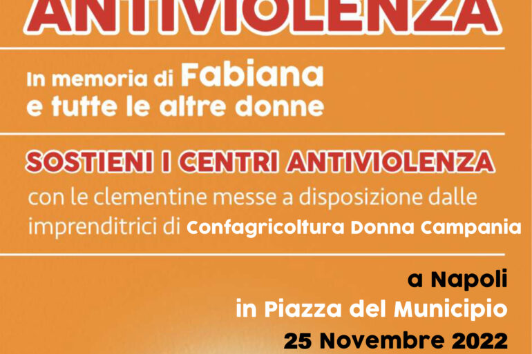 clementine antiviolenza di Confagricoltura Campania