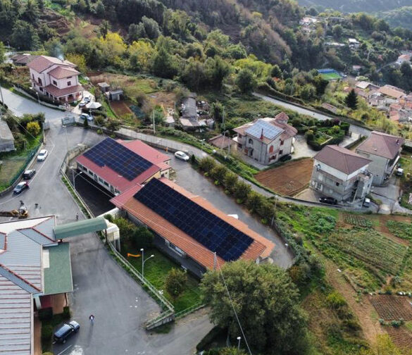 L'impianto fotovoltaico a San Nicola da Crissa (Vibo Valentia)