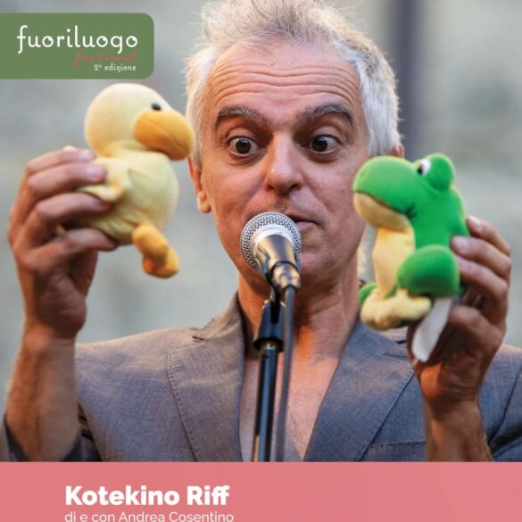 locandina spettacolo Kotekino Riff nell'ambito del festival fuoriluogo a Milano