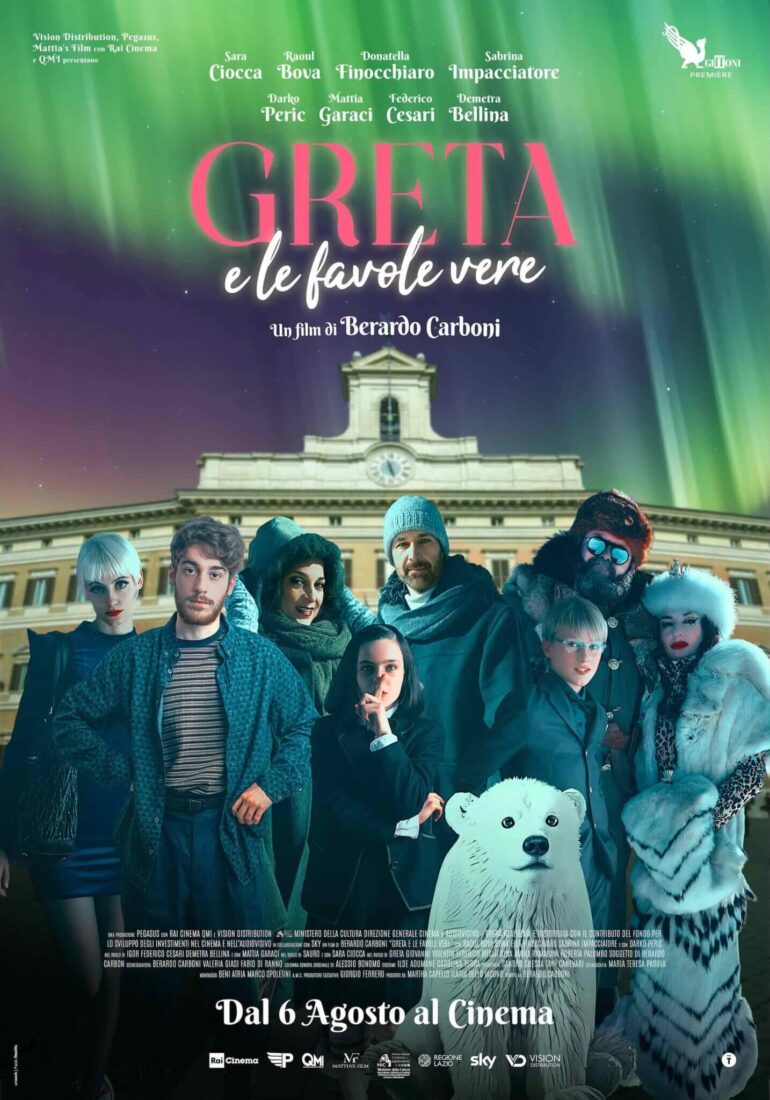 La locandina del film Greta e le favole vere